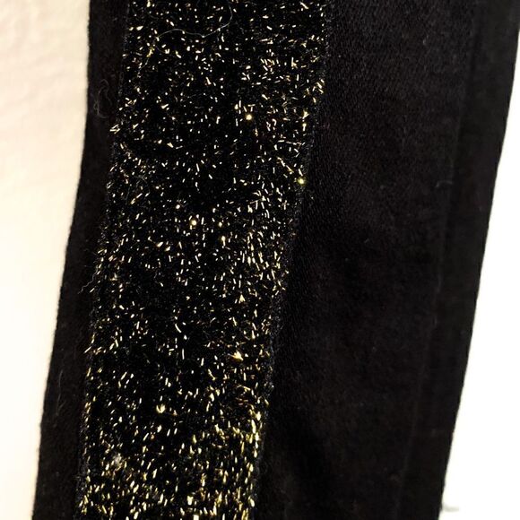 NWT FRAME Le High Straight Glitter Tuxedo Jean - Picture 6 of 8